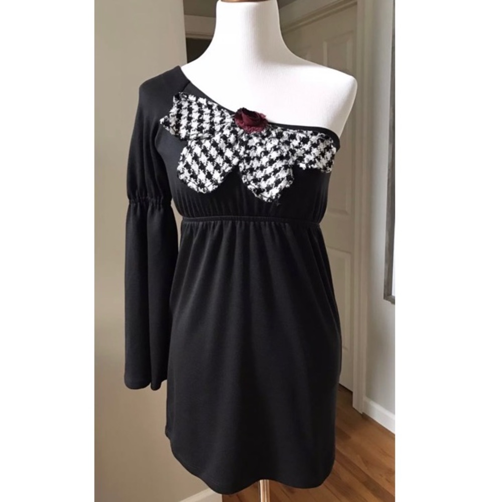 NWT Judith March One Shoulder Dress